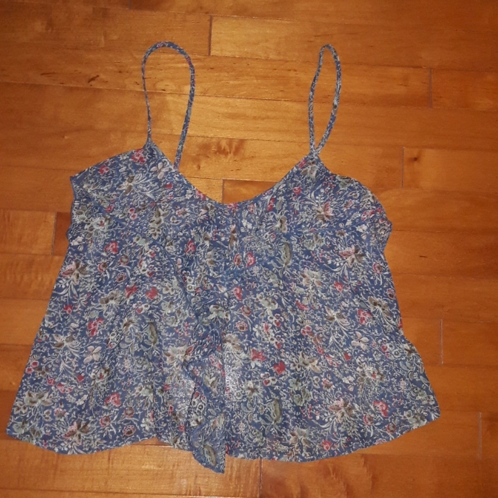 Patterned crop top